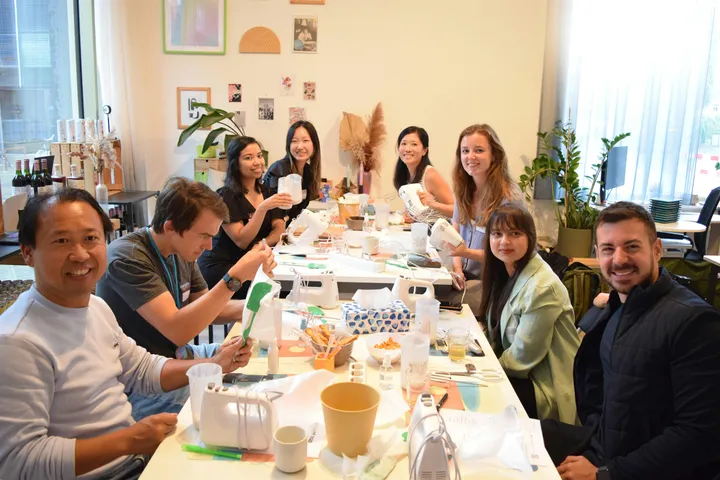 Sfeerbeeld van de workshop