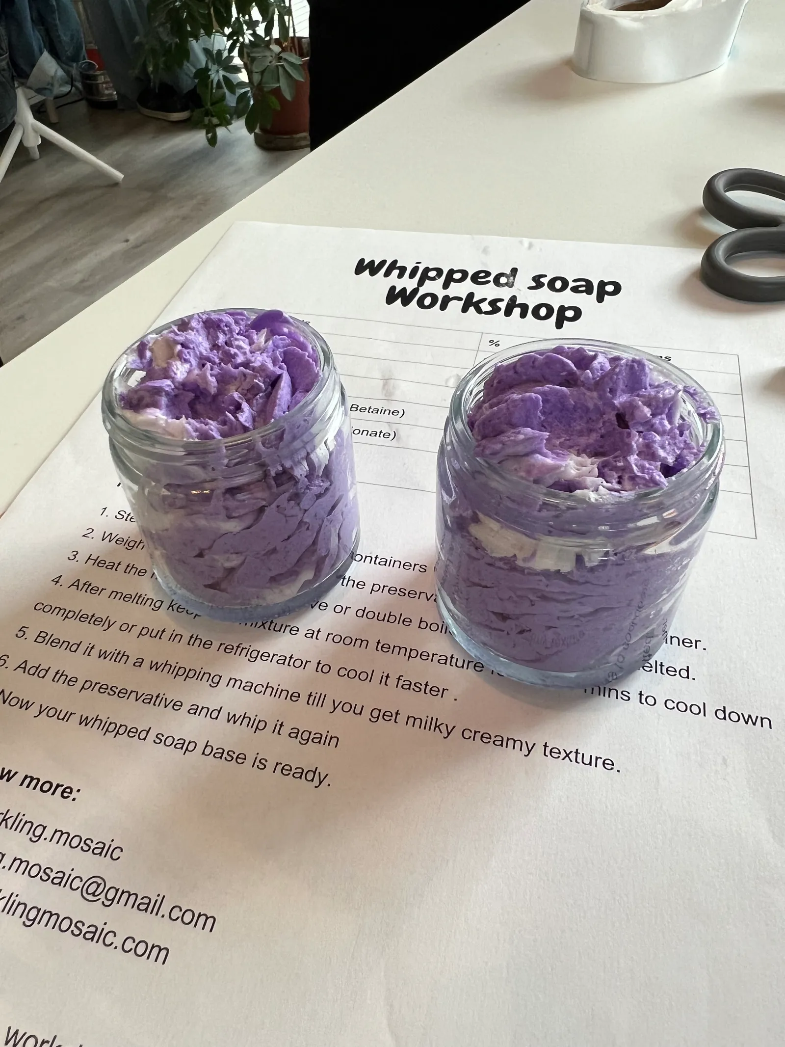 Workshop whipped soap maken - Afbeelding 15