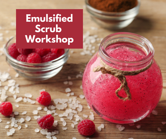 Emulsified Sugar Body Scrubs workshop