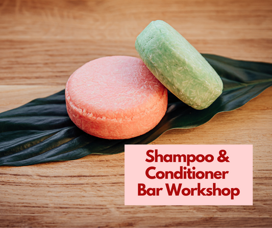 Shampoo and Conditioner Bar workshop
