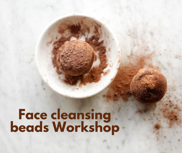 Face cleansing beads Workshop