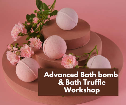 Advanced Bath bomb & Bath Truffles workshop