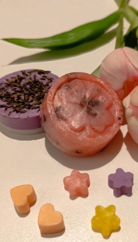 Finished soap bars