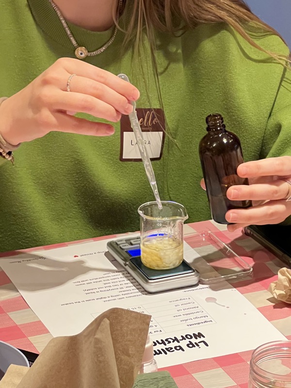 Lip balm making