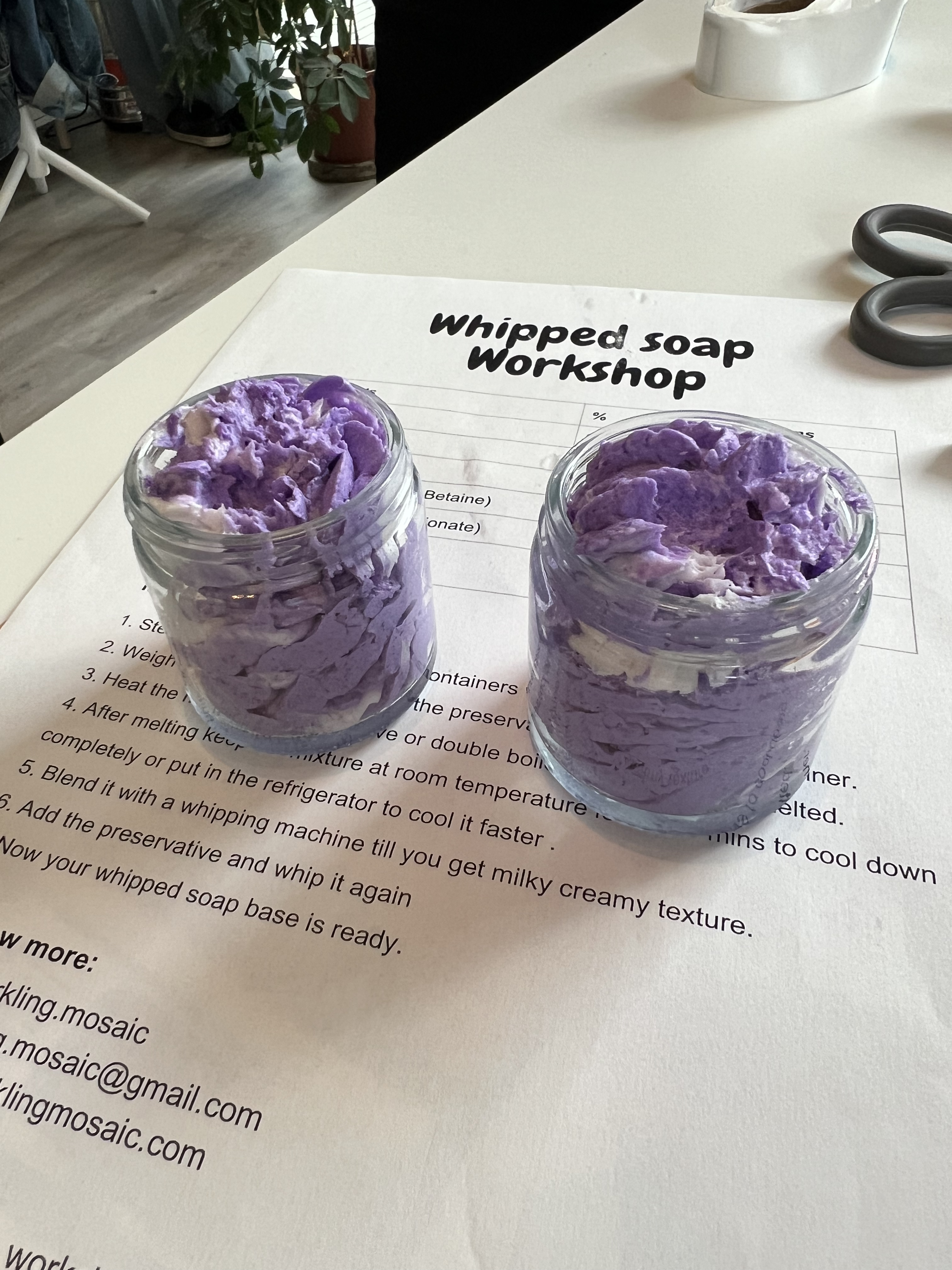 Whipped Soap Making Workshop - Image 15